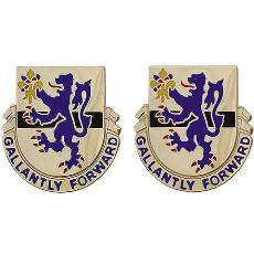71st Cavalry Regiment Unit Crest (Gallantly Forward)